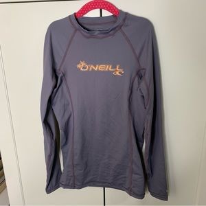 O’Neill Logo Long Sleeved Rash Guard Shirt
